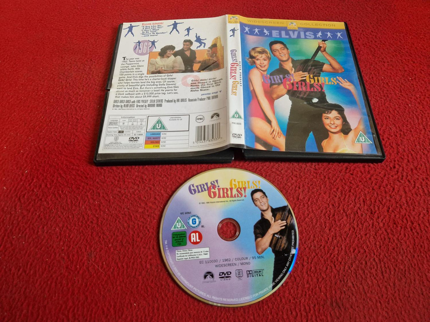 GIRLS! GIRLS! GIRLS! [ ELVIS PRESLEY ] DVD