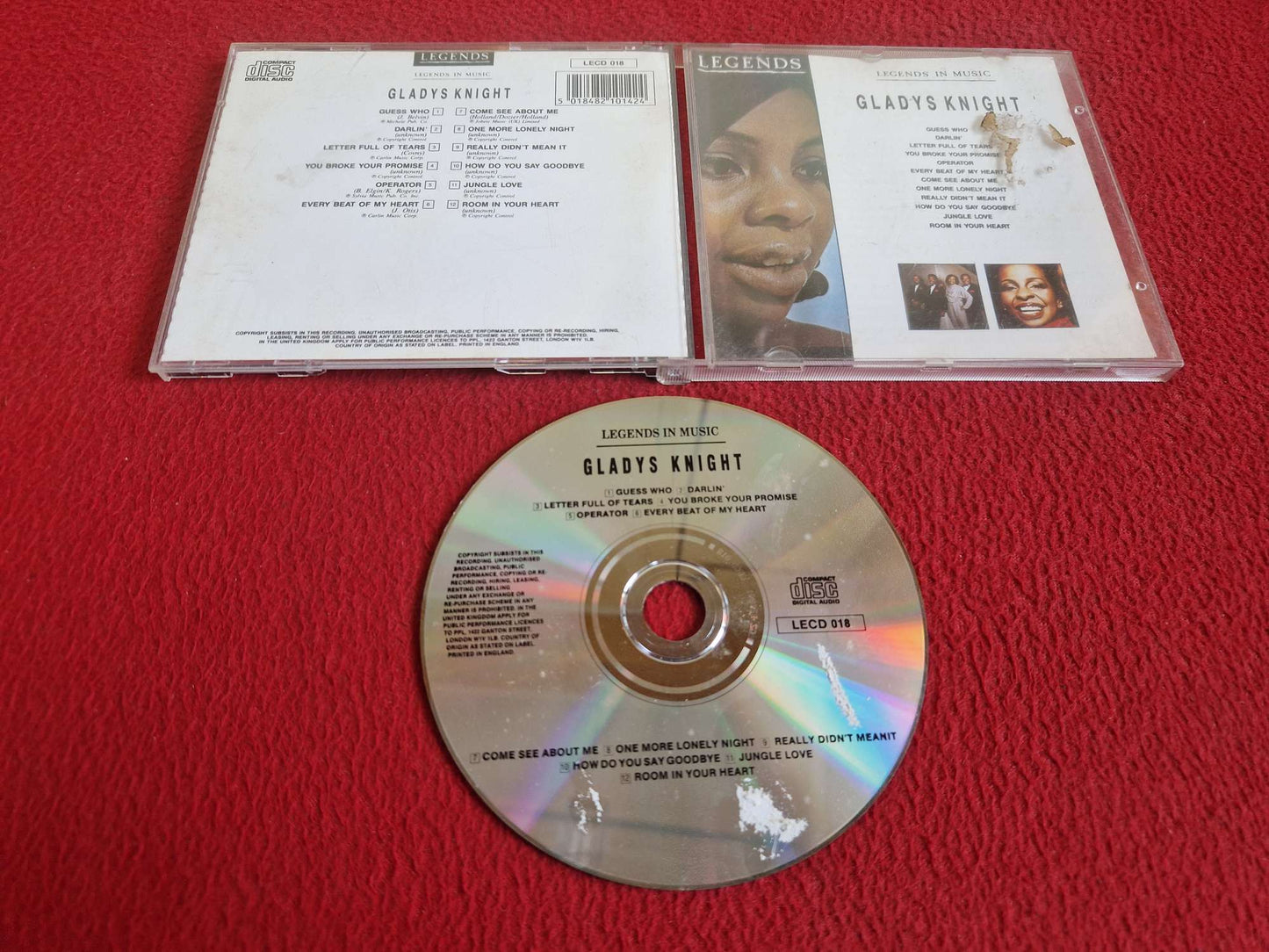 GLADYS KNIGHT [ LEGENDS IN MUSIC ] CD