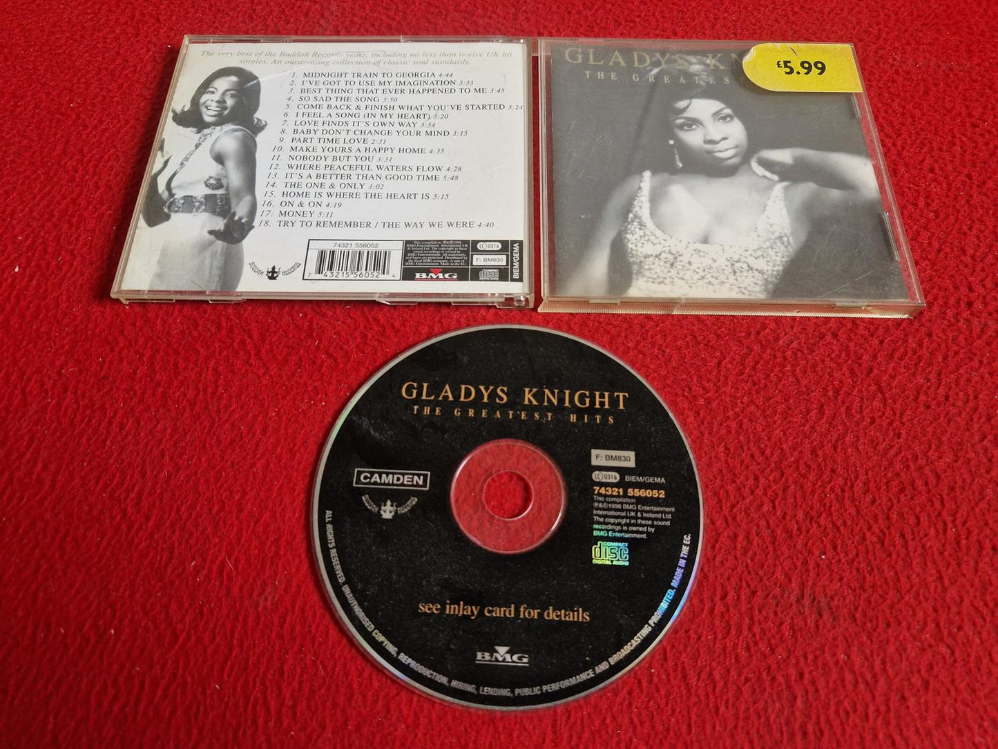 GLADYS KNIGHT THE GREATEST HITS CD