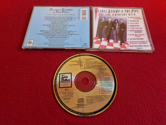 GLADYS KNIGHT & THE PIPS ALL THE GREATEST HITS CD