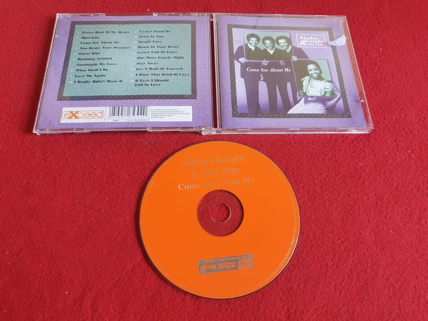 GLADYS KNIGHT & THE PIPS COME SEE ABOUT ME till CD