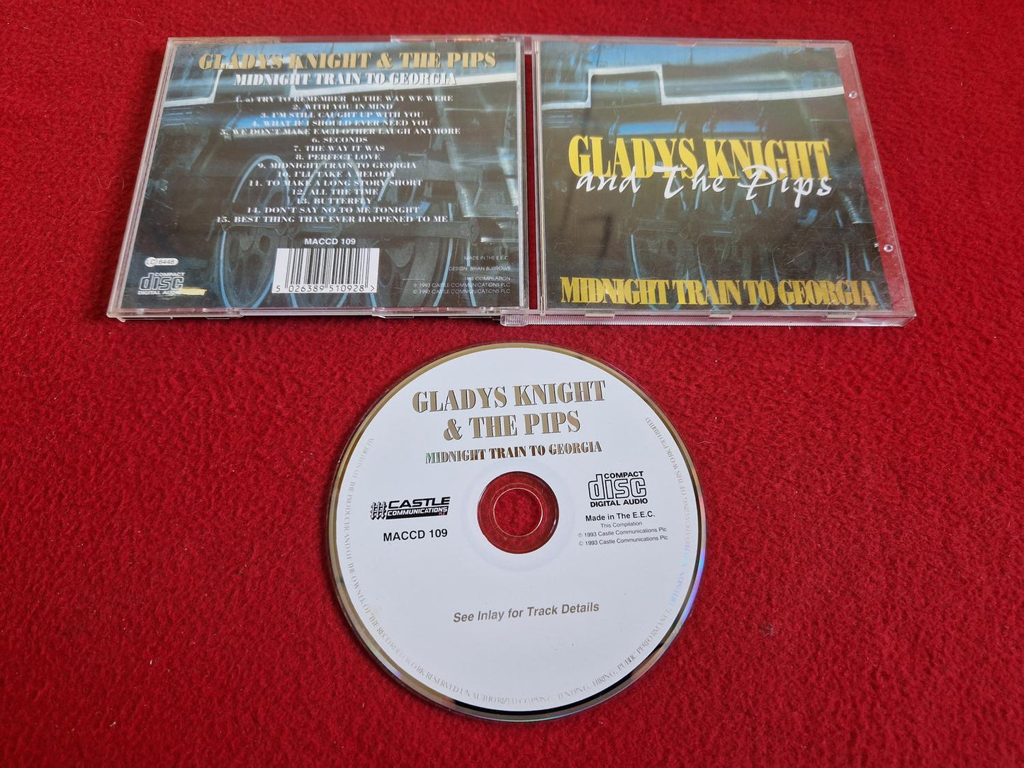 GLADYS KNIGHT & THE PIPS MIDNIGHT TRAIN TO GEORGIA till CD