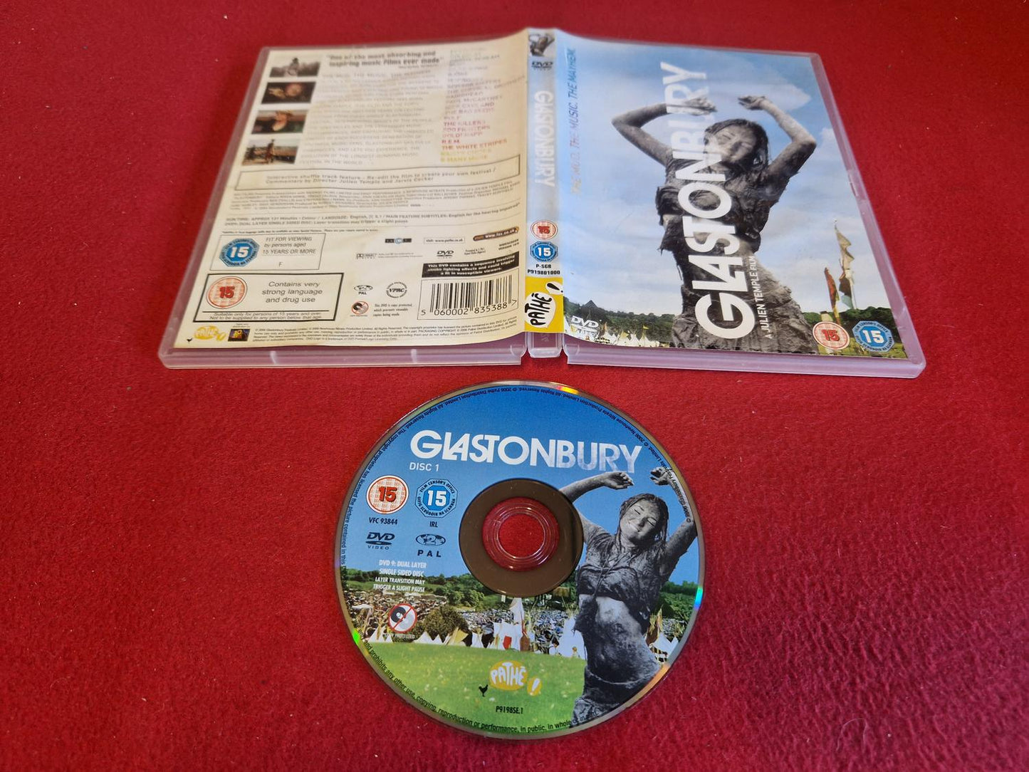 GLASTONBURY till DVD