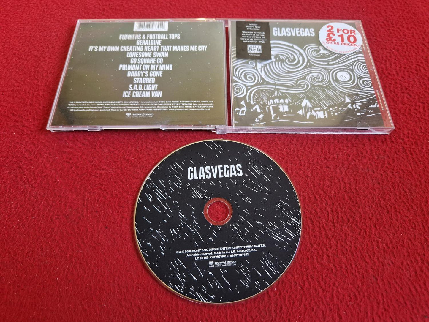 GLASVEGAS - GLASVEGAS CD