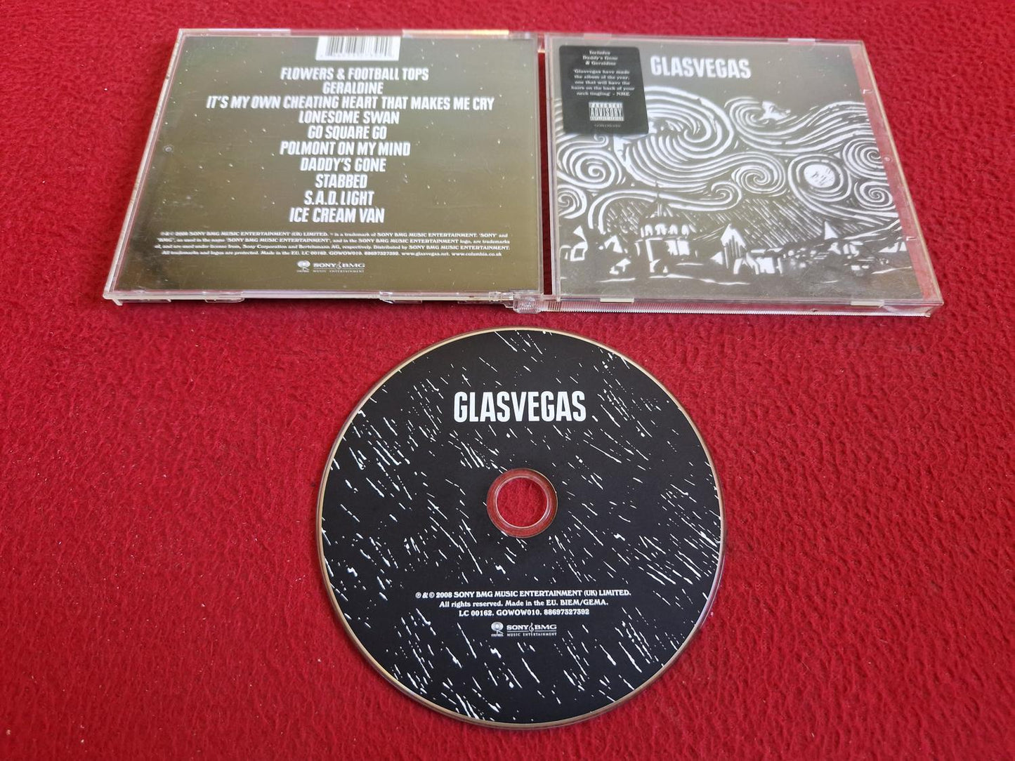 GLASVEGAS - GLASVEGAS CD