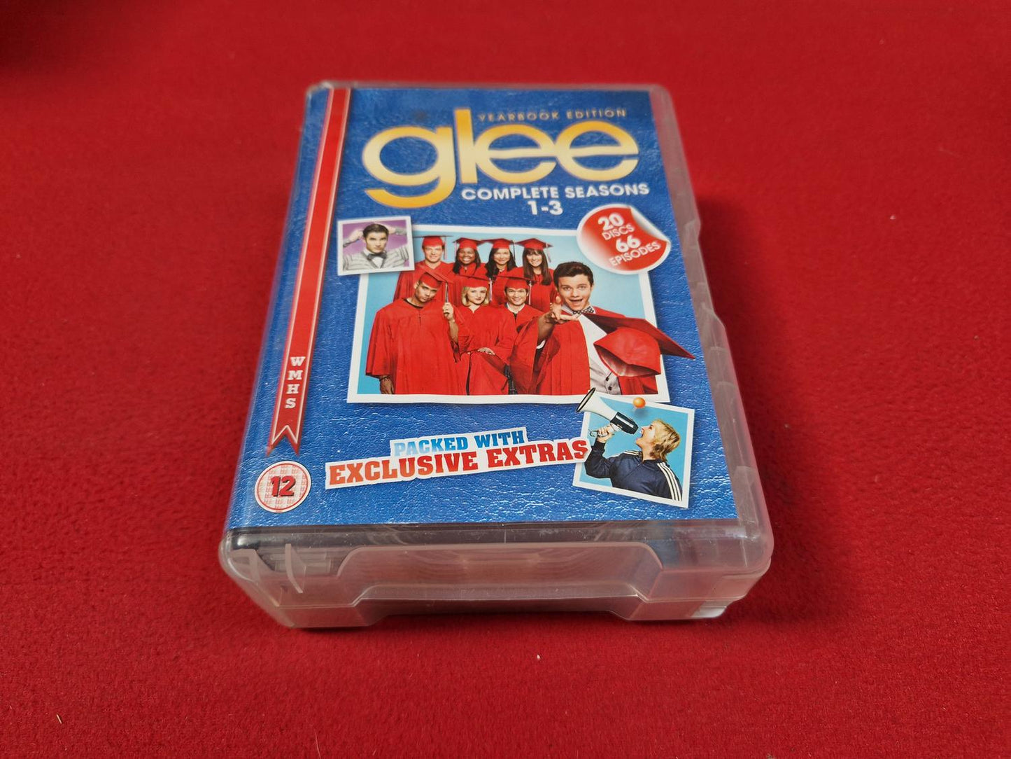 GLEE COMPLETE SEASONS 1 - 3 BOX till DVD
