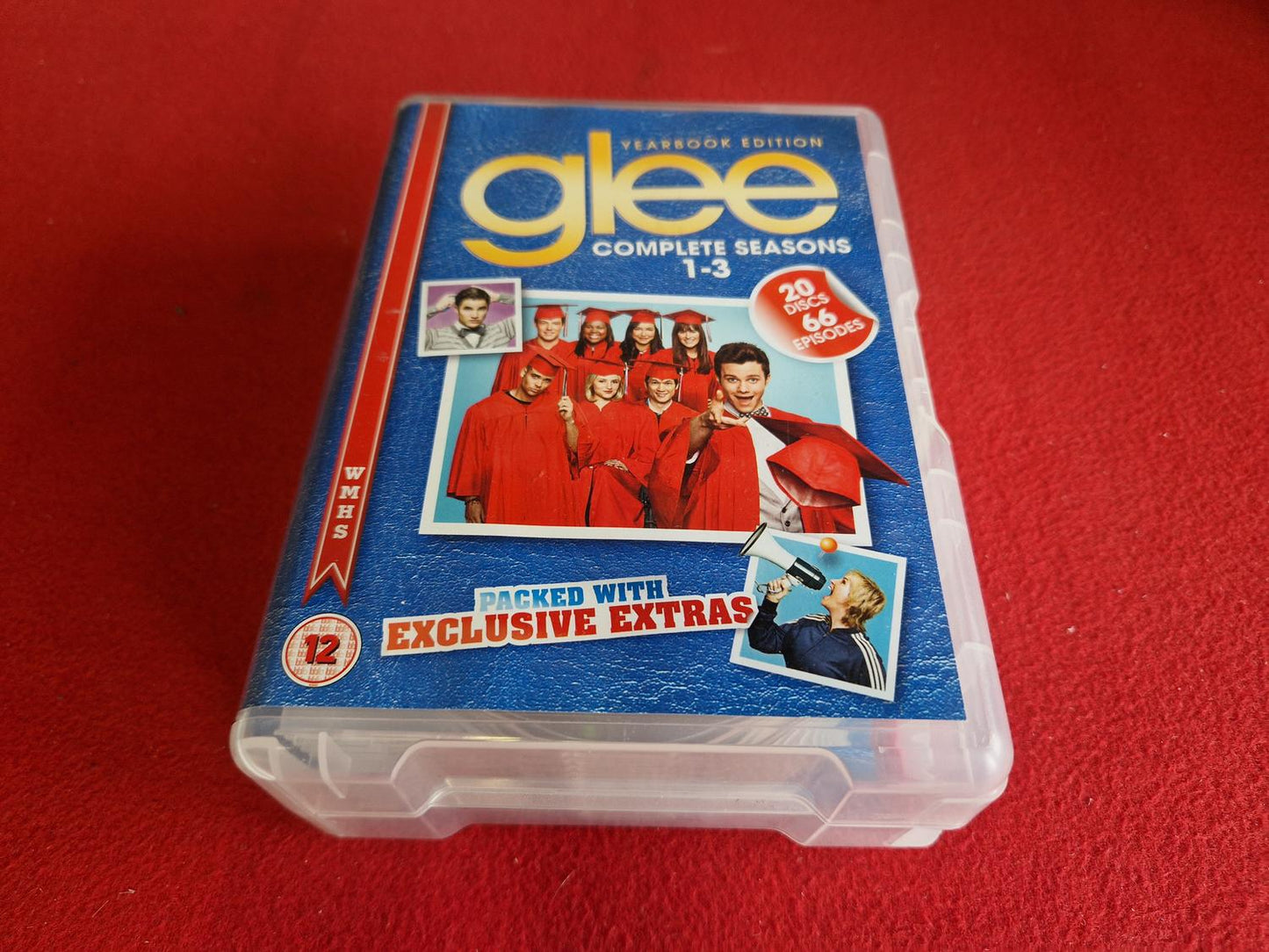 GLEE COMPLETE SEASONS 1 - 3 BOX till DVD