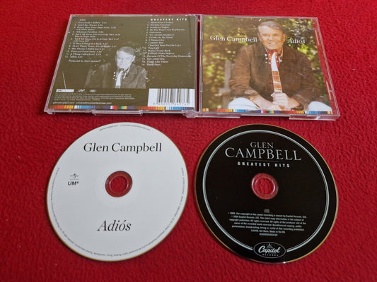 GLEN CAMPBELL ADIOS / GREATEST HITS CD