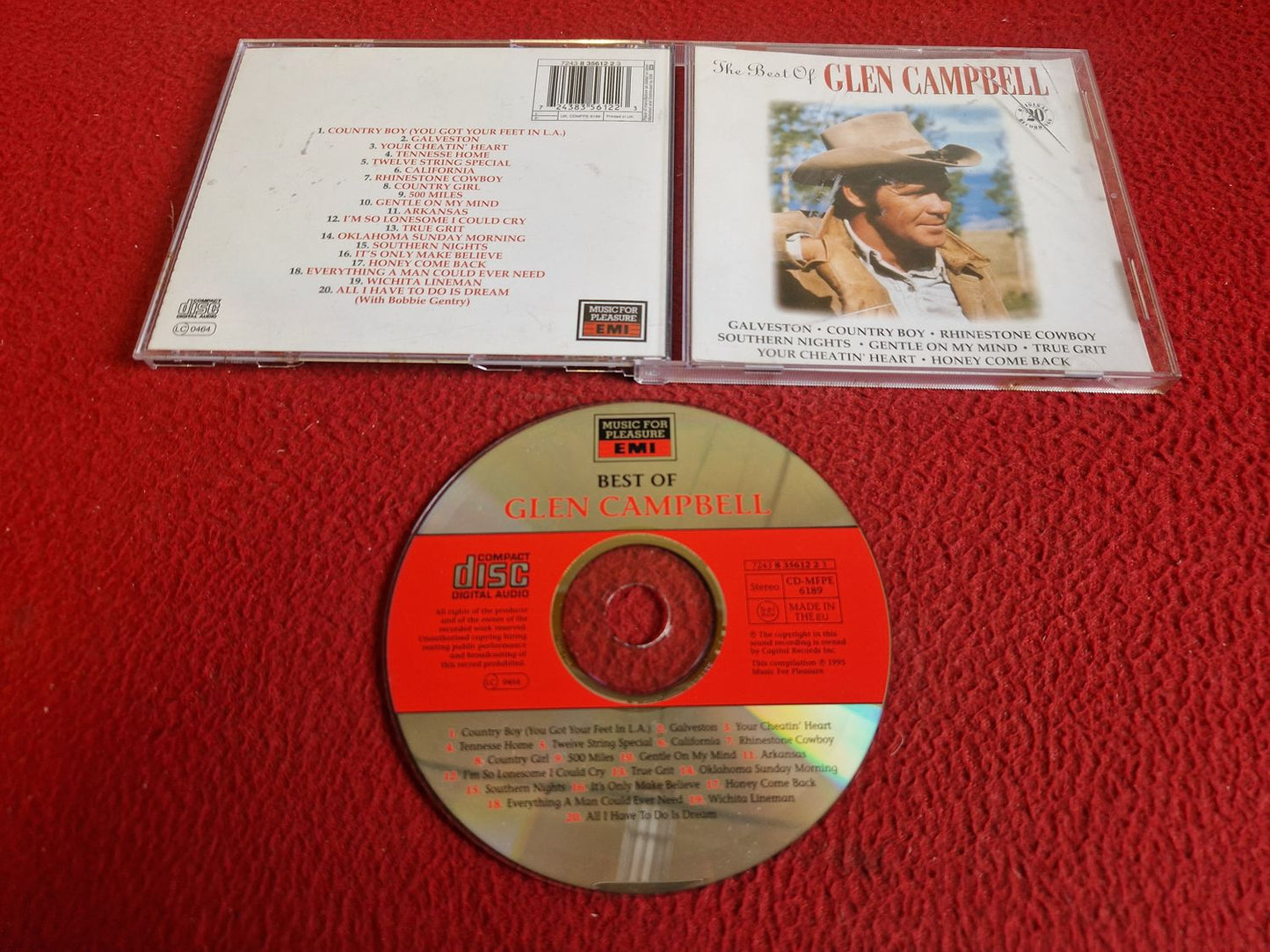 GLEN CAMPBELL BEST OF CD