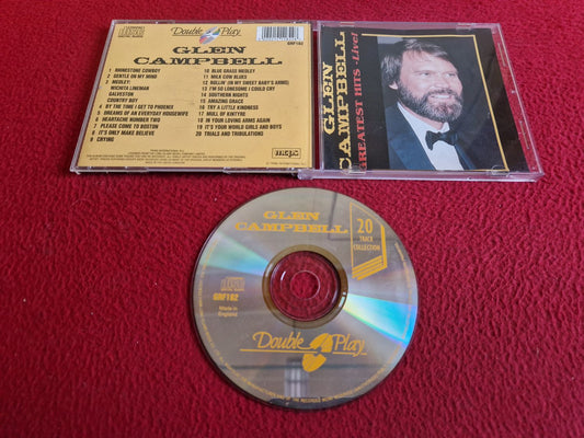 GLEN CAMPBELL GREATEST HITS LIVE CD