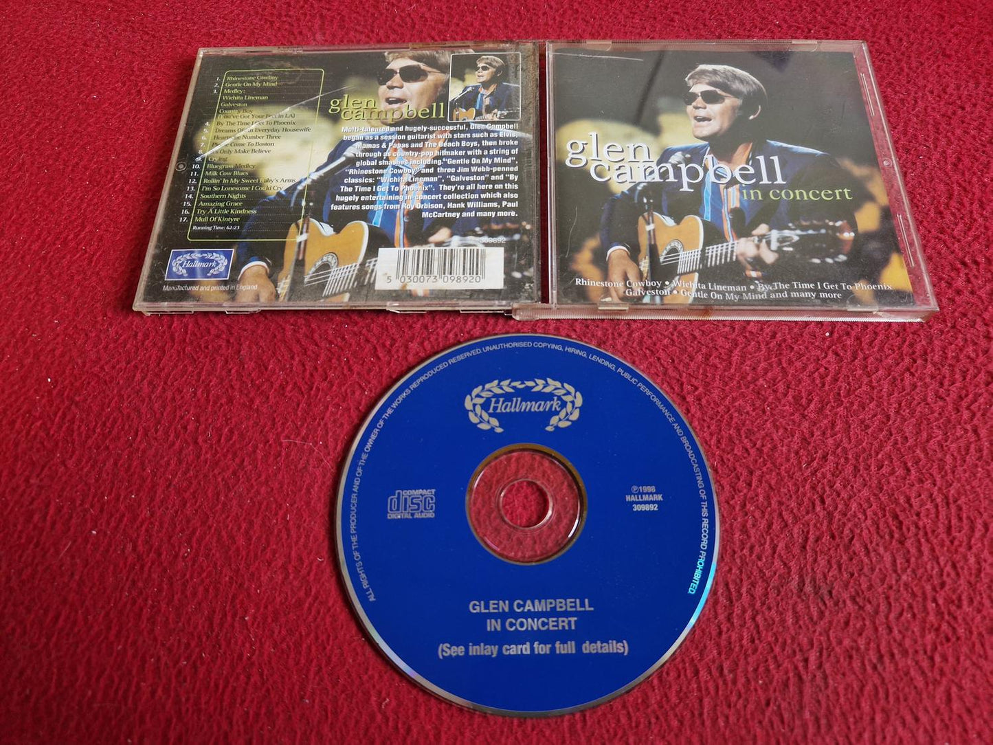 GLEN CAMPBELL IN CONCERT CD