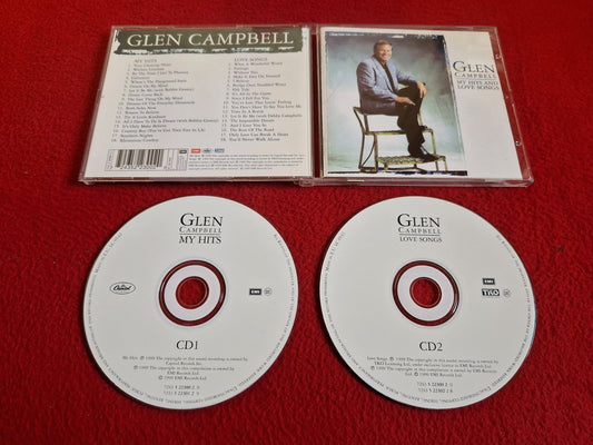 GLEN CAMPBELL MY HITS AND LOVE SONGS CD
