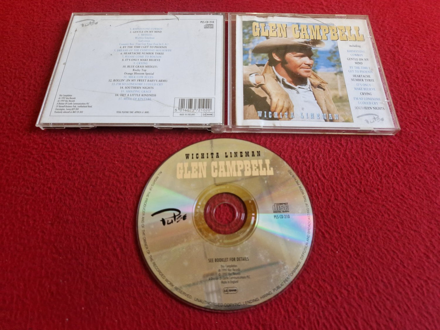 GLEN CAMPBELL WICHITA LINEMAN CD