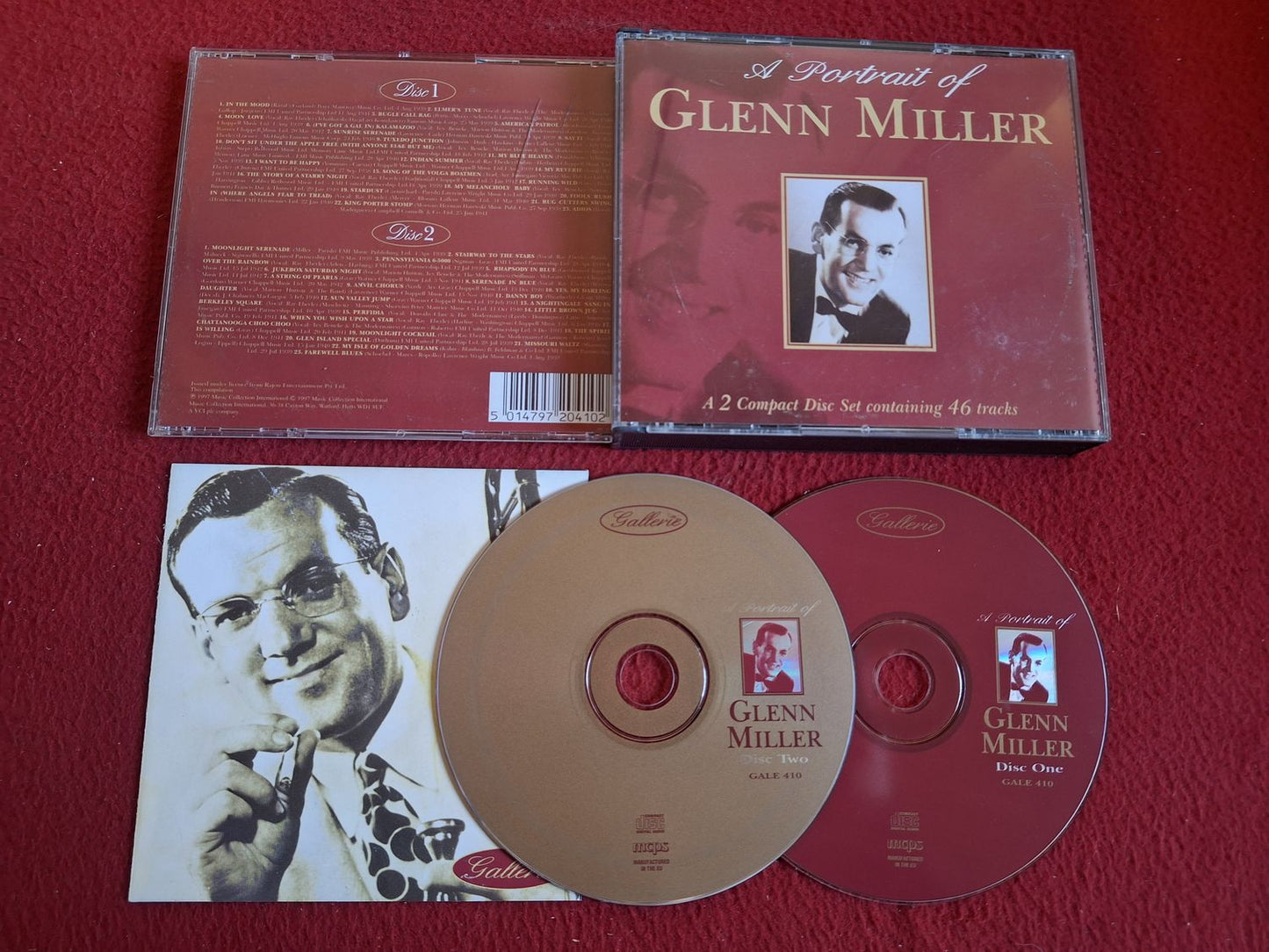 GLENN MILLER A PORTRAIT OF CD BOX