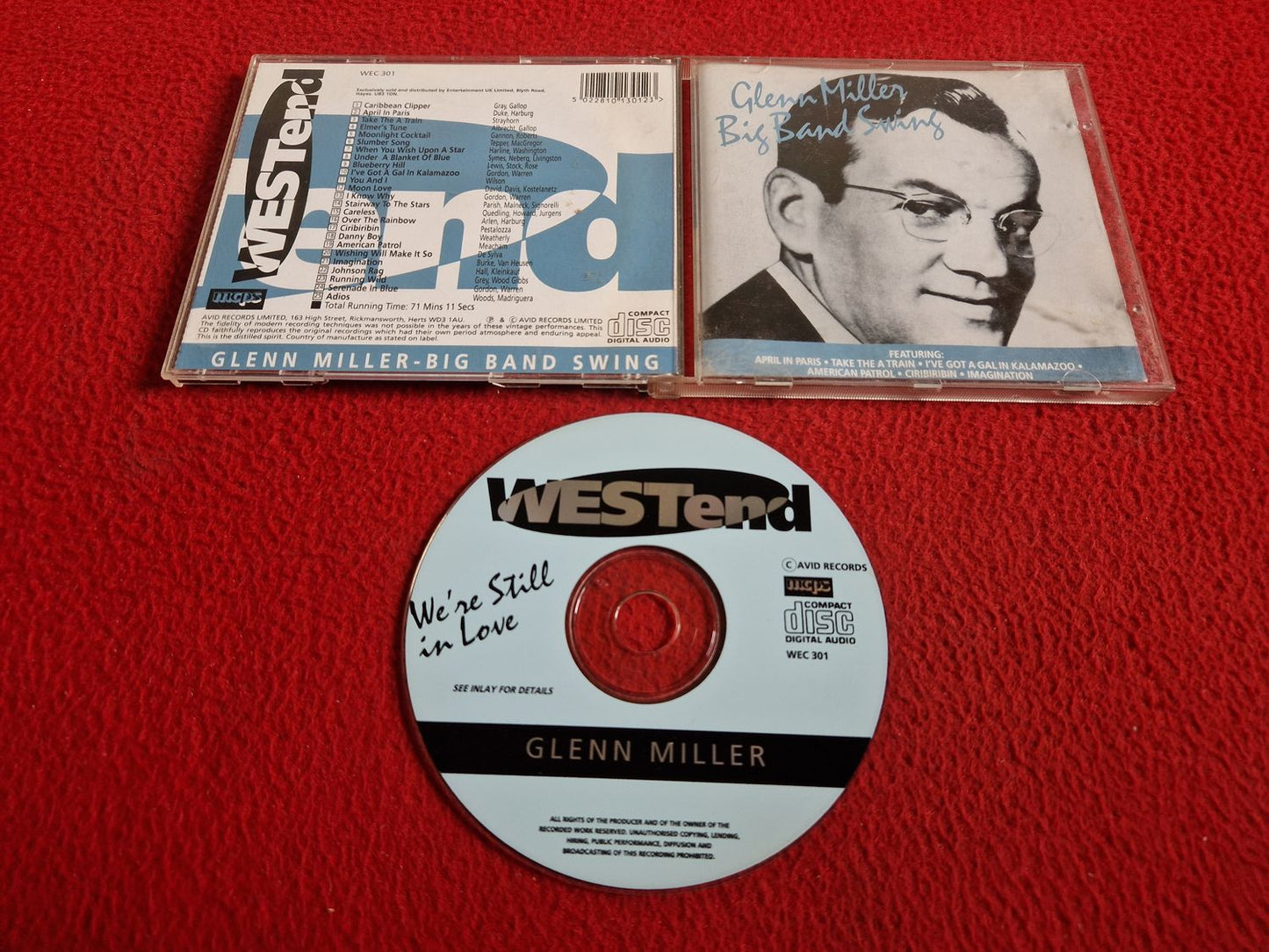 GLENN MILLER BIG BAND SWING CD