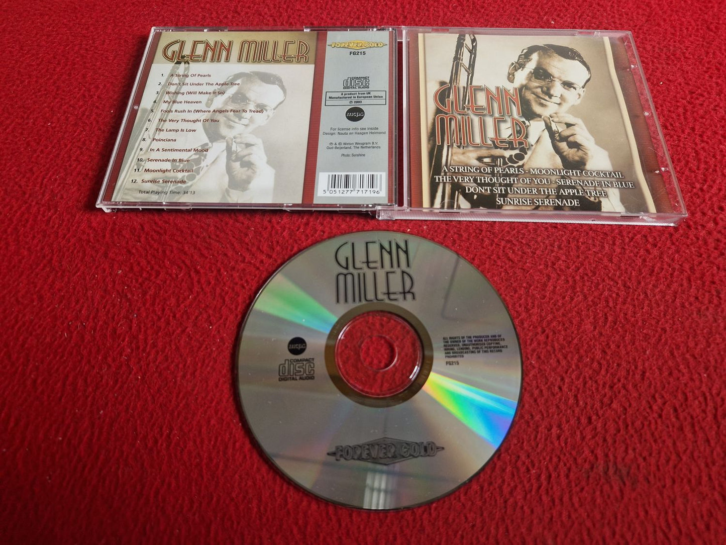 GLENN MILLER [ FOREVER GOLD ] CD