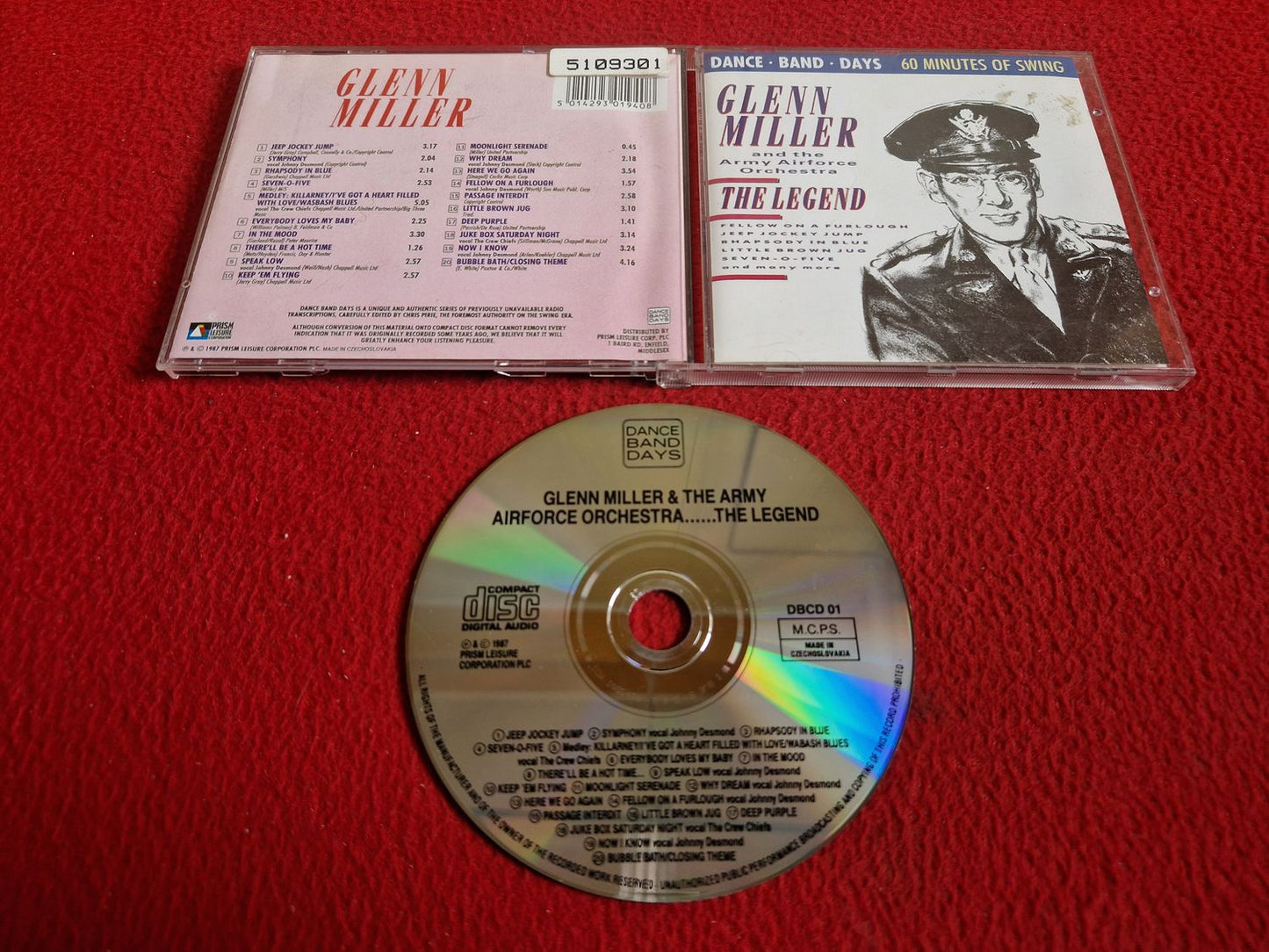 GLENN MILLER & THE ARMY AIRFORCE ORCHESTRA ...THE LEGEND  CD