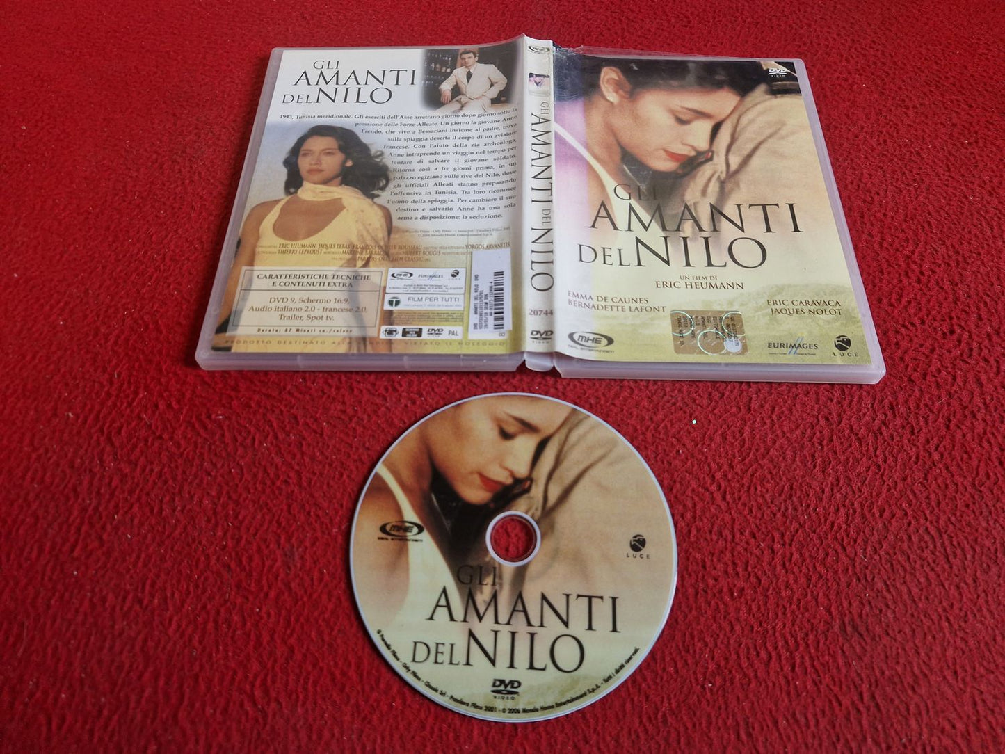 GLI AMANTI DEL NILO [ ITALIENSKT / FRANSKT TAL ] DVD