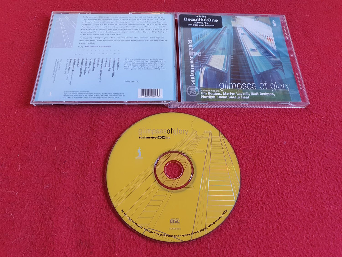 GLIMPSES OF GLORY SOUL SURVIVOR 2002 LIVE till CD