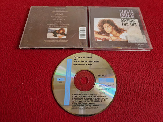 GLORIA ESTEFAN AND MIAMI SOUND MACHINE ANYTHING FOR YOU CD