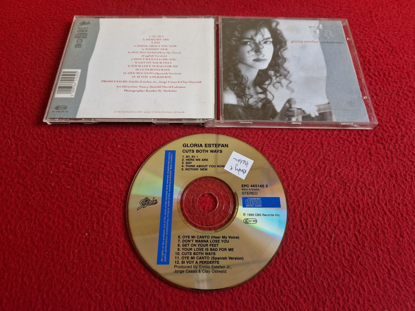 GLORIA ESTEFAN CUTS BOTH WAY CD