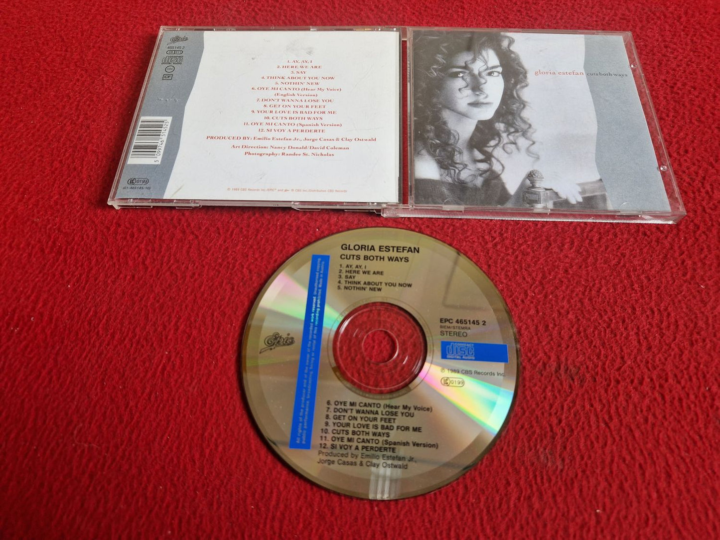 GLORIA ESTEFAN CUTS BOTH WAYS CD