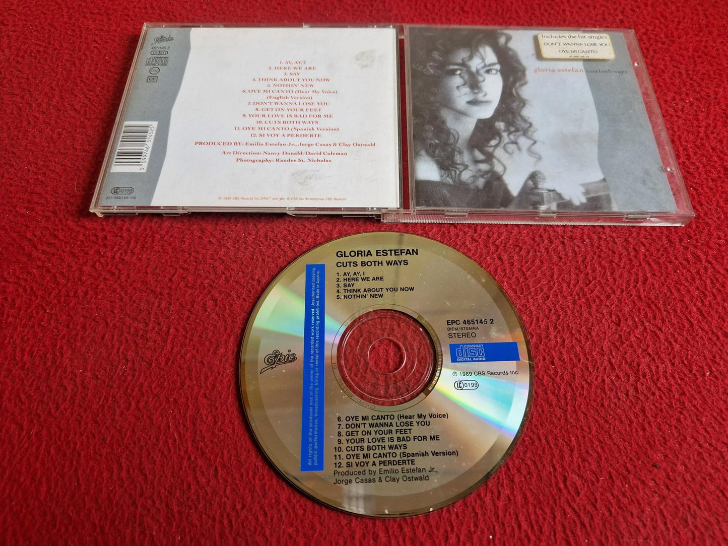 GLORIA ESTEFAN CUTS BOTH WAYS CD