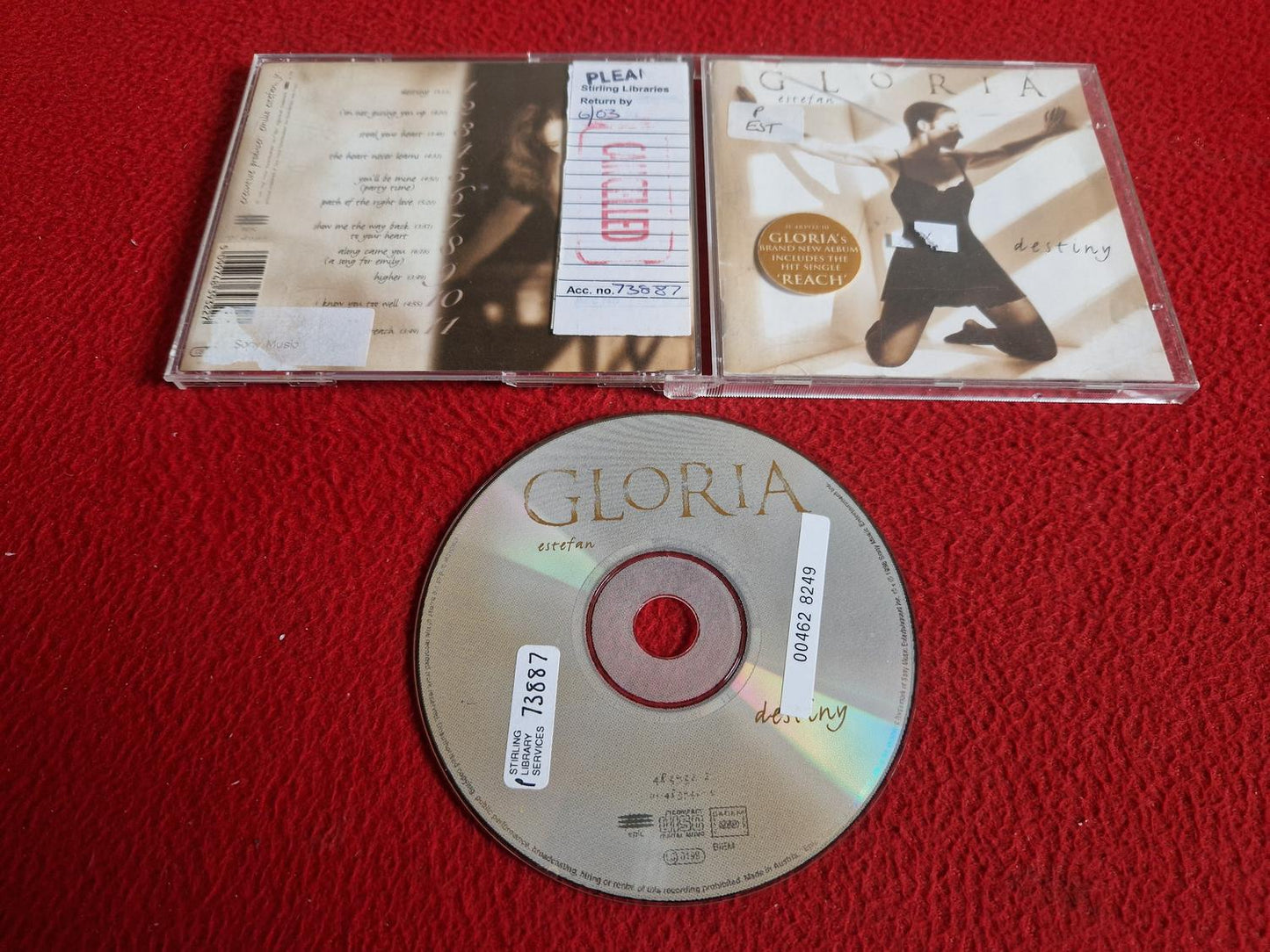 GLORIA ESTEFAN DESTINY CD