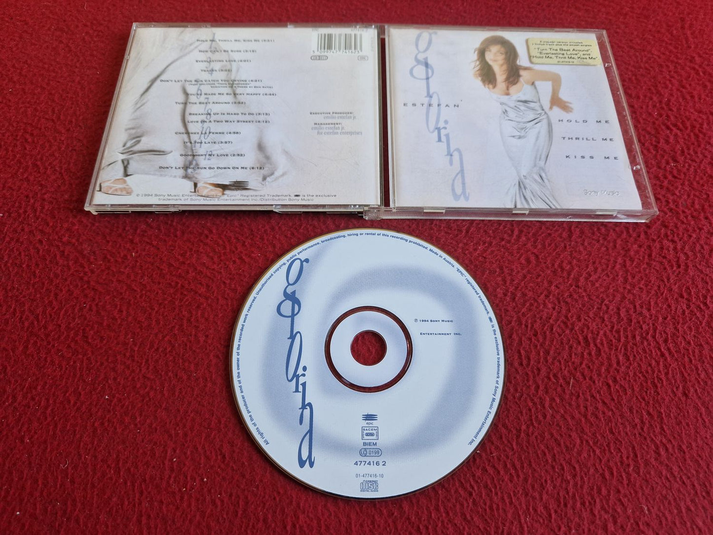 GLORIA ESTEFAN HOLD ME THRILL ME CD