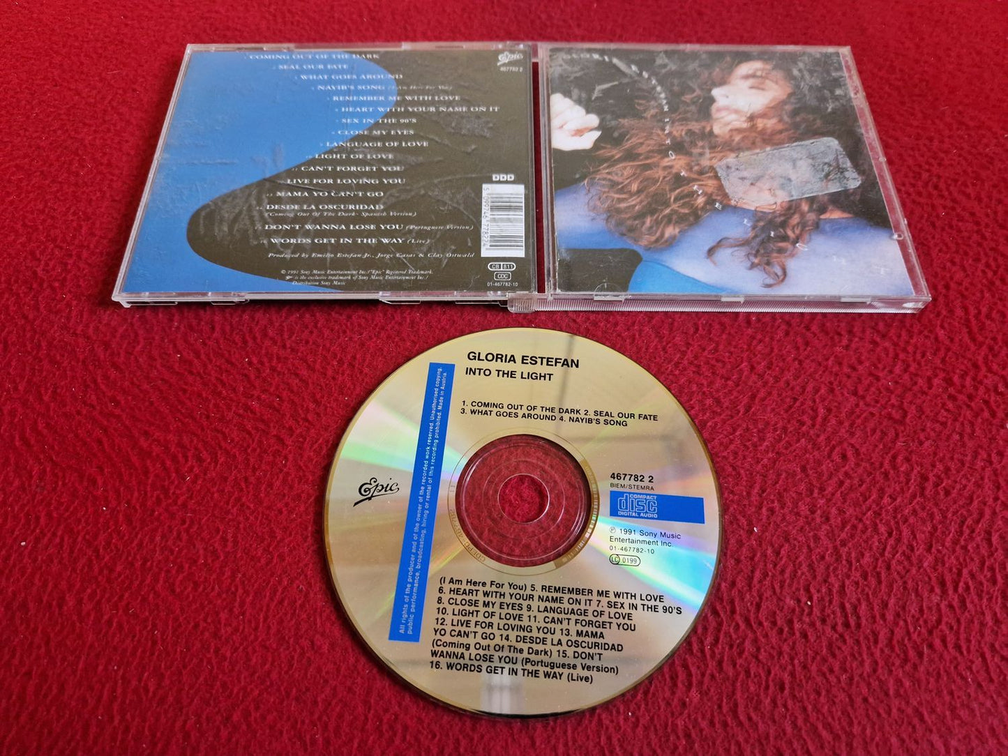 GLORIA ESTEFAN INTO THE LIGHT CD
