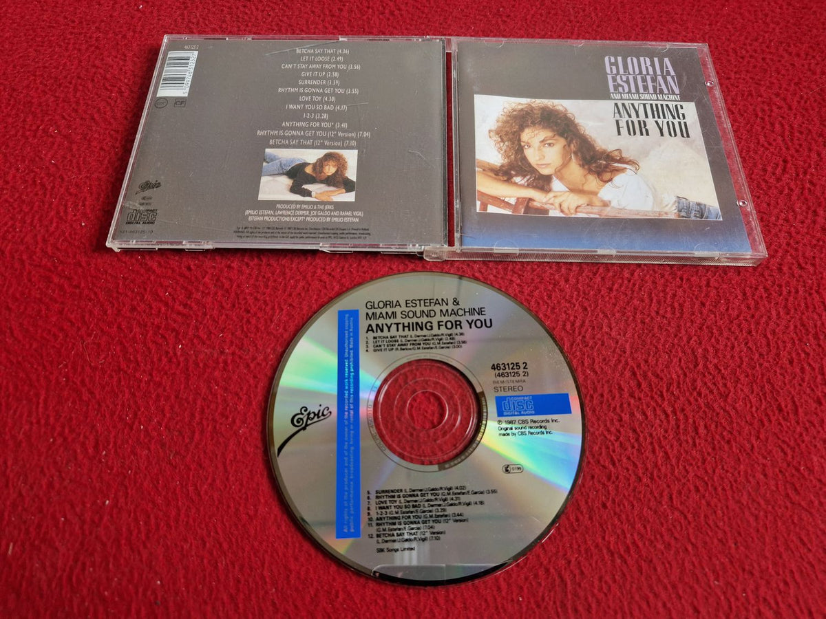 GLORIA ESTEFAN & MIAMI SOUND MACHINE ANYTHING FOR YOU CD