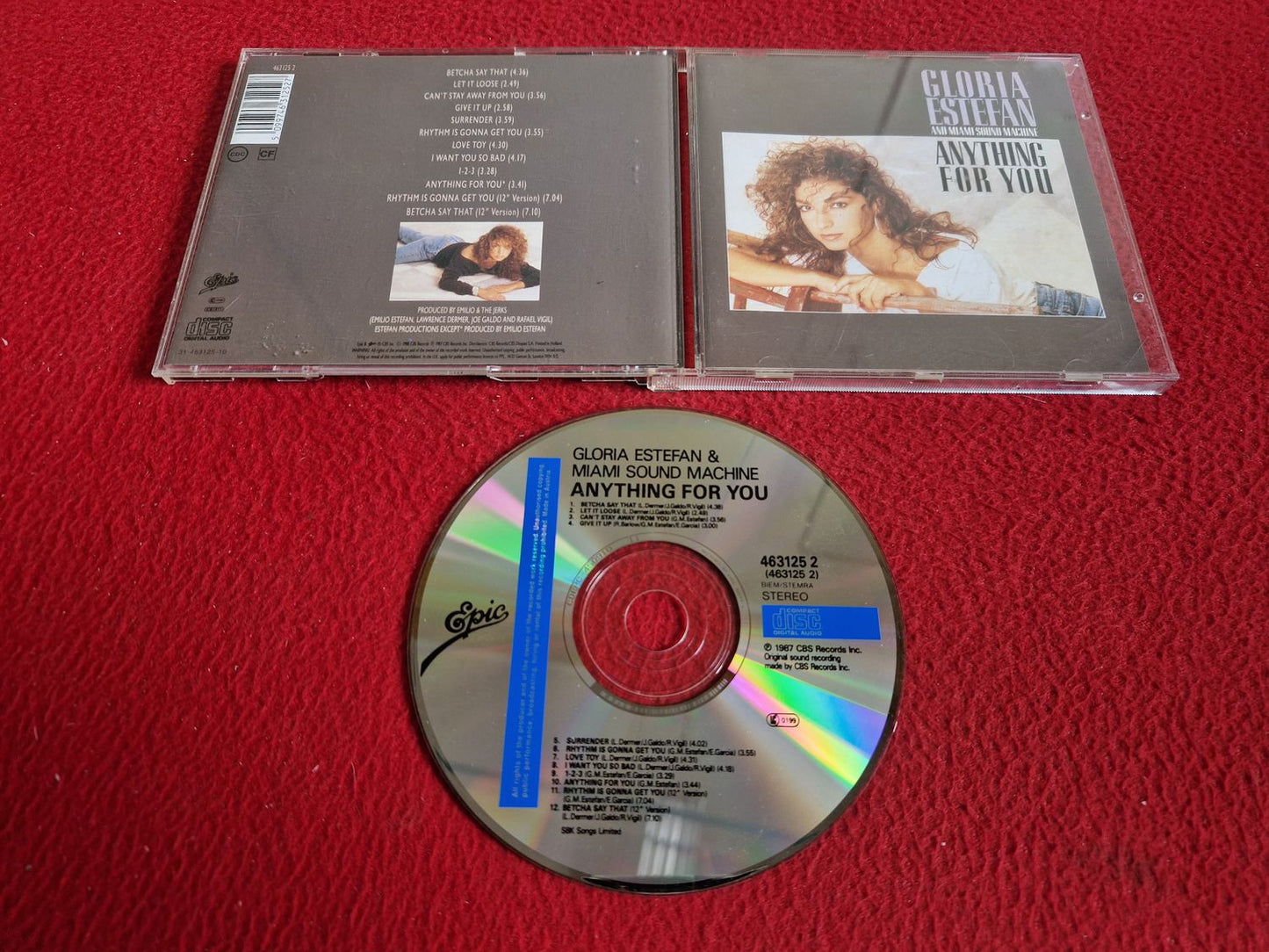GLORIA ESTEFAN & MIAMI SOUND MACHINE ANYTING FOR YOU CD