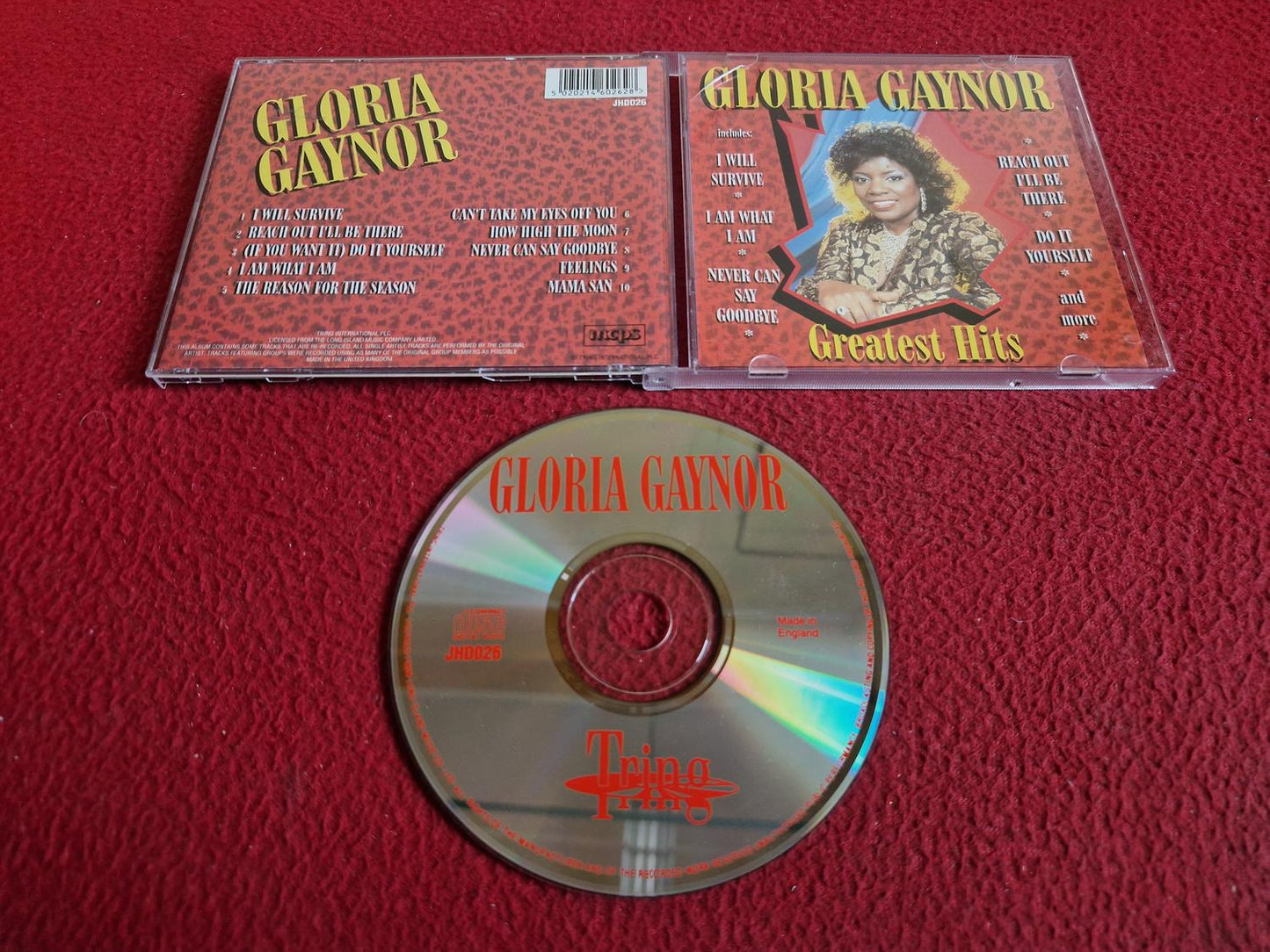 GLORIA GAYNOR GREATEST HITS CD
