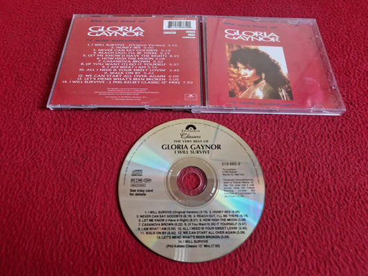 GLORIA GAYNOR I WILL SURVIVE THE VERY BEST OF CD