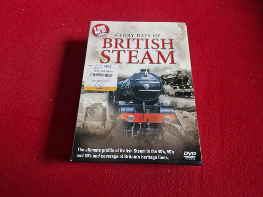 GLORY DAYS OF BRITISH STEAM BOX DVD