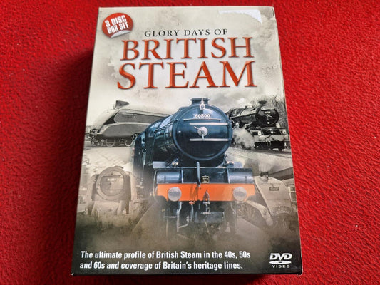 GLORY DAYS OF BRITISH STEAM BOX DVD