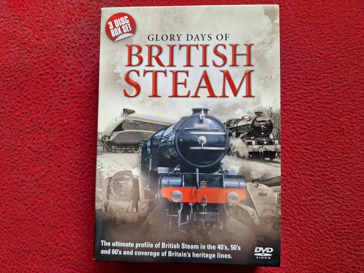 GLORY DAYS OF BRITISH STEAM BOX DVD