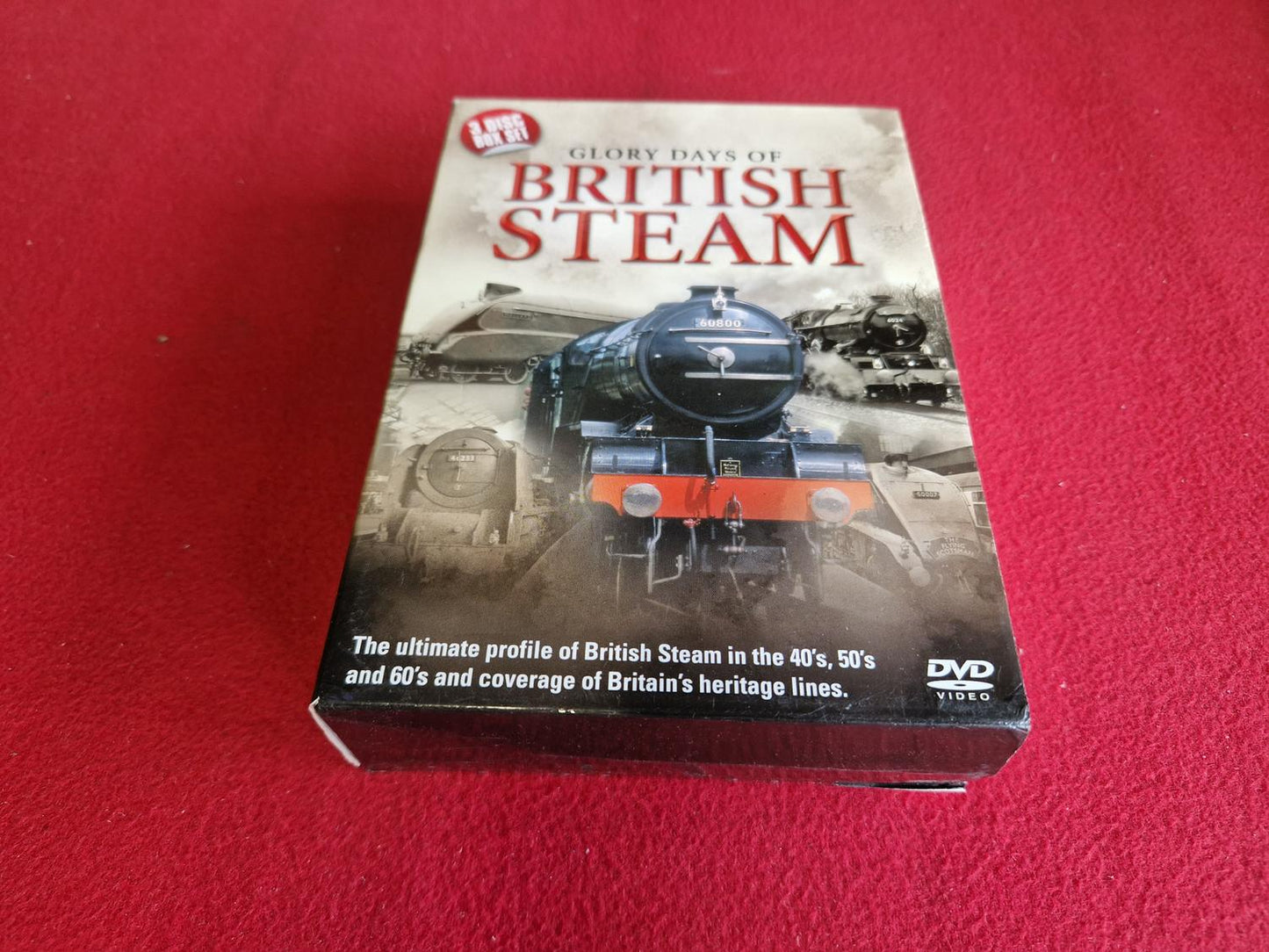GLORY DAYS OF BRITISH STEAM BOX till DVD
