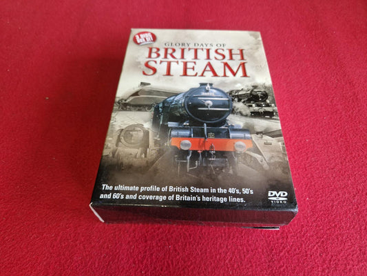 GLORY DAYS OF BRITISH STEAM BOX till DVD