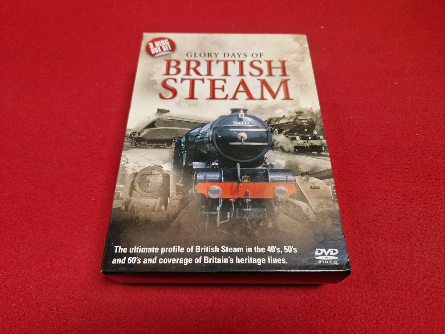 GLORY DAYS OF BRITISH STEAM BOX till DVD