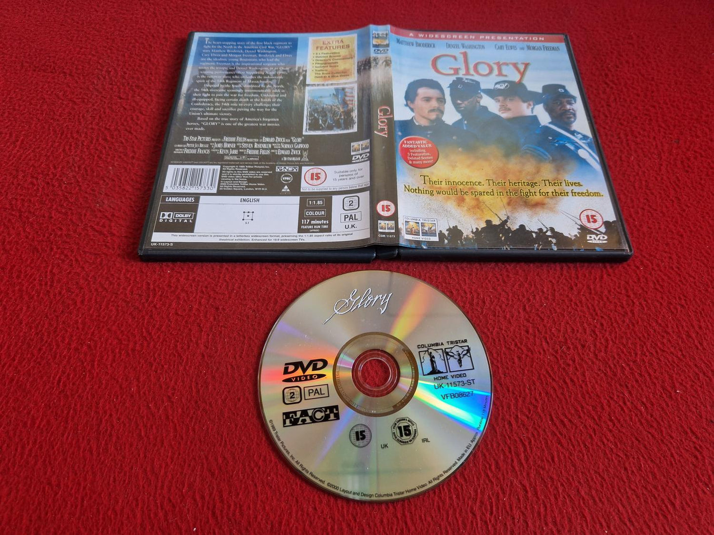 GLORY DVD