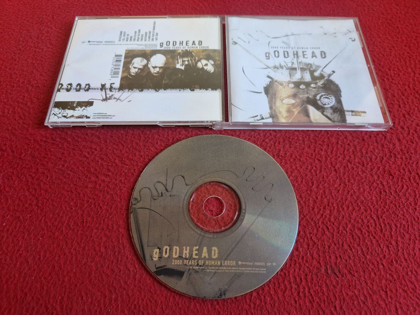 GODHEAD 2000 YEARS OF HUMAN ERROR CD