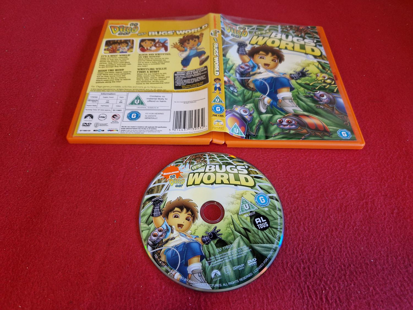 GO DIEGO GO ITS A BUGS WORLD till DVD