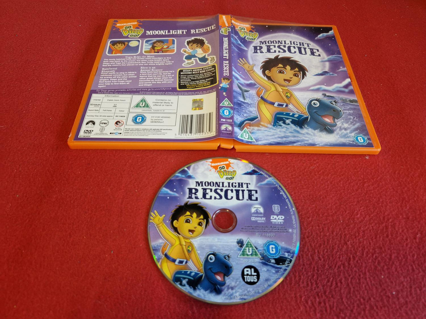 GO DIEGO GO MOONLIGHT RESCUE till DVD