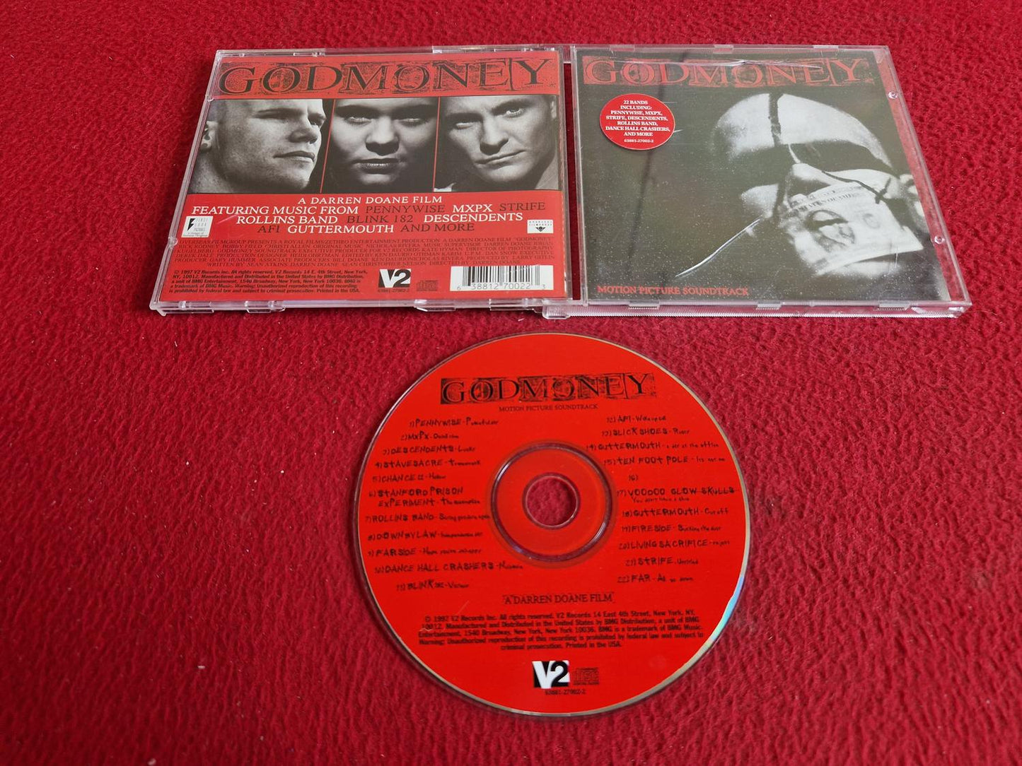 GODMONEY MOTION PICTURE SOUNDTRACK CD