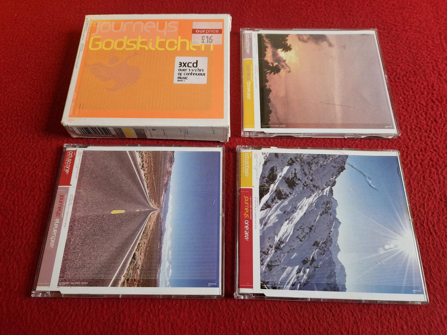 GODSKITCHEN JOURNEYS CD BOX