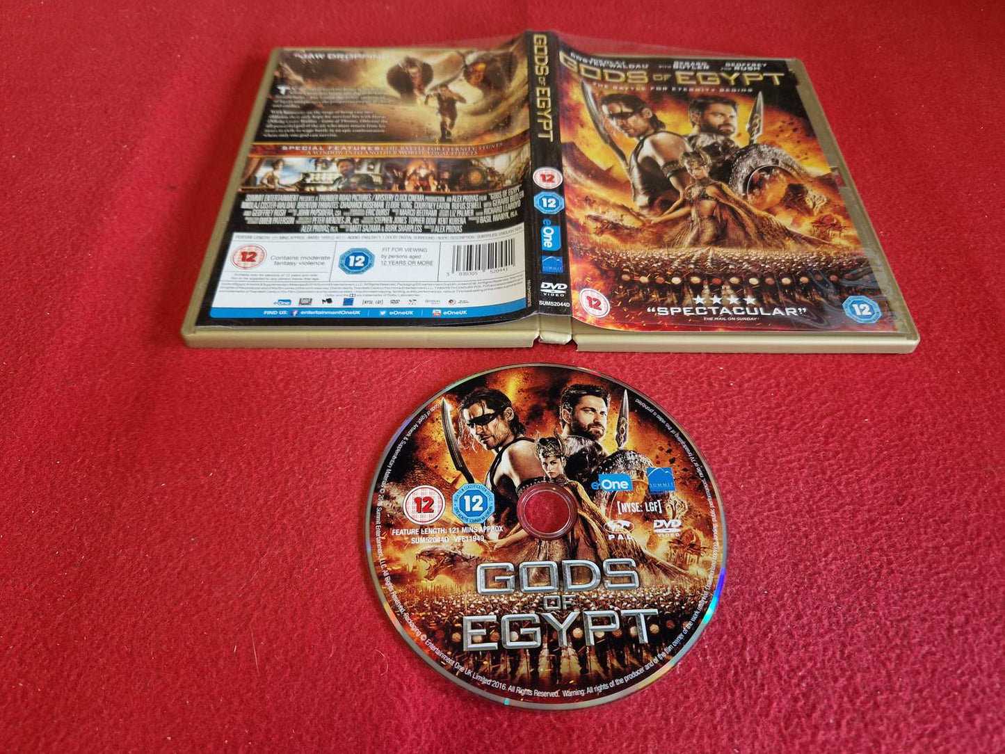 GODS OF EGYPT till DVD