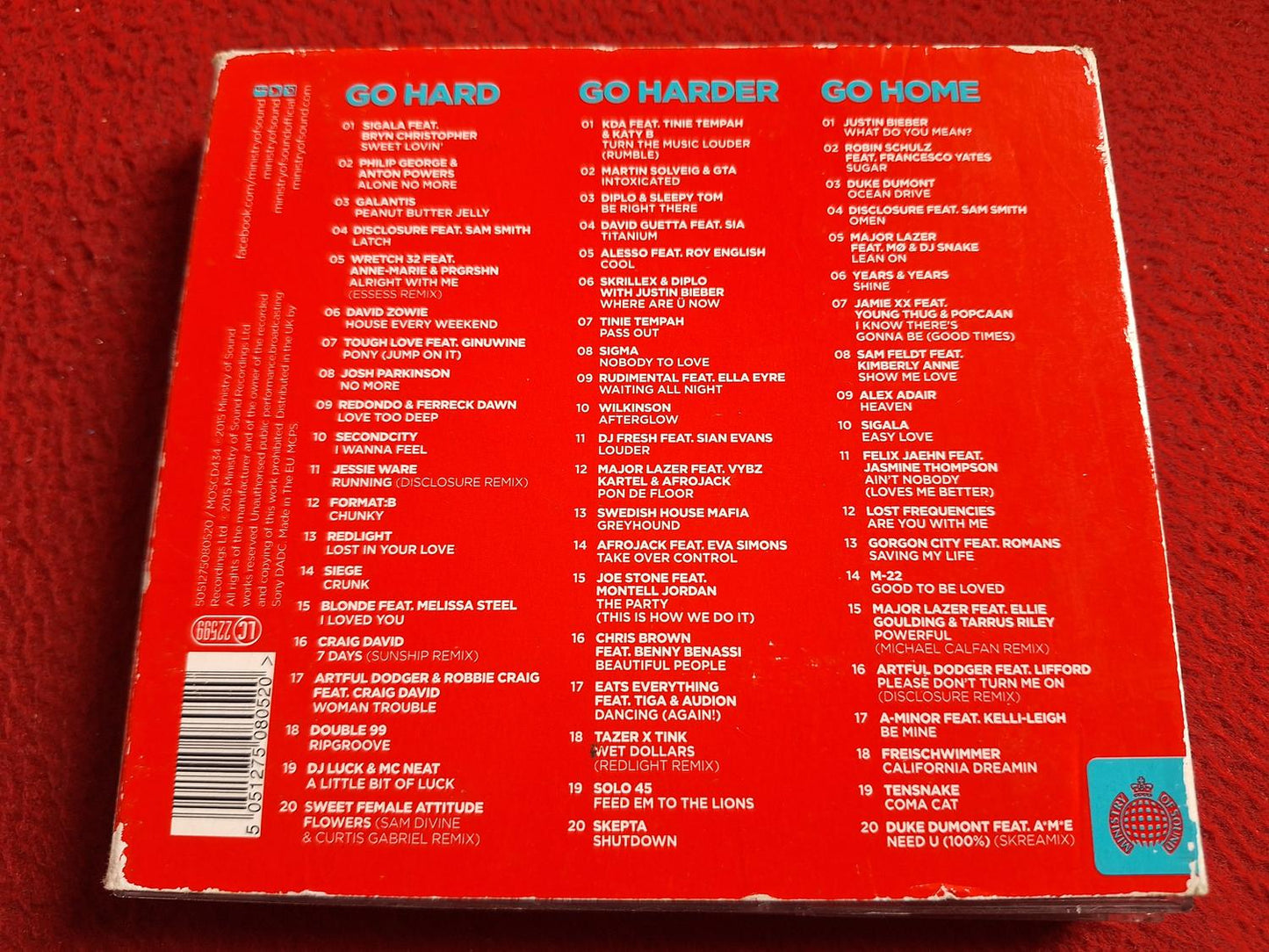 GO HARD OR GO HOME CD BOX