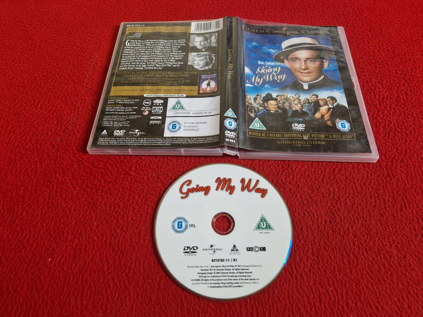 GOING MY WAY [ SVENSK TEXT ] DVD