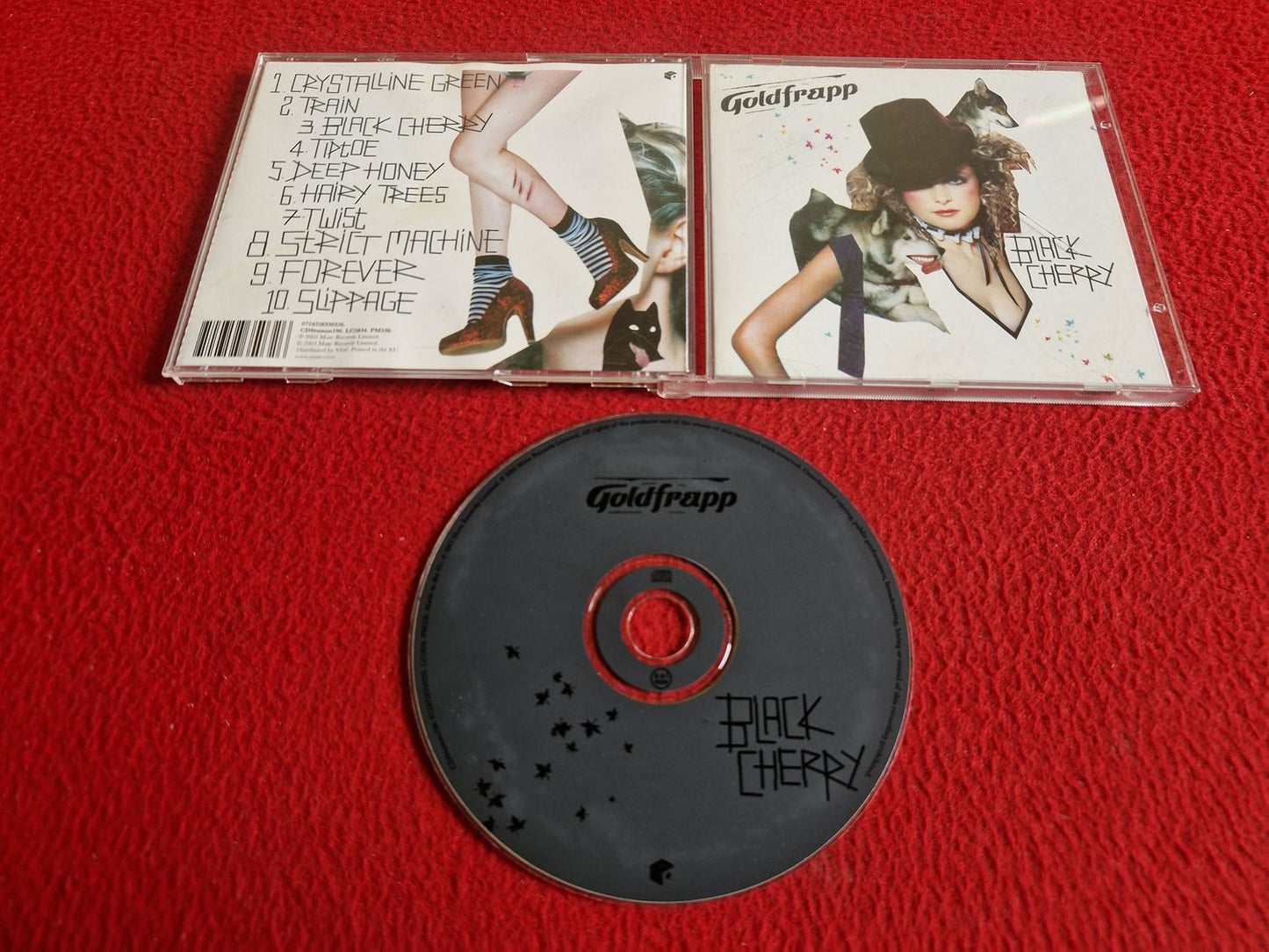 GOLDFRAPP BLACK CHERRY CD